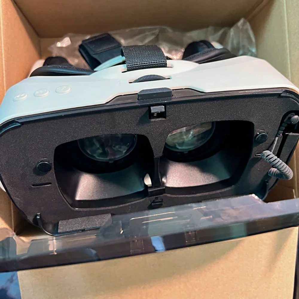 Sharper Image Bluetooth VR Headset with Earphones